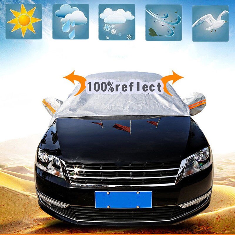 Pare-brise de voiture couverture pare-soleil protecteur hiver neige glace pluie poussière gel garde