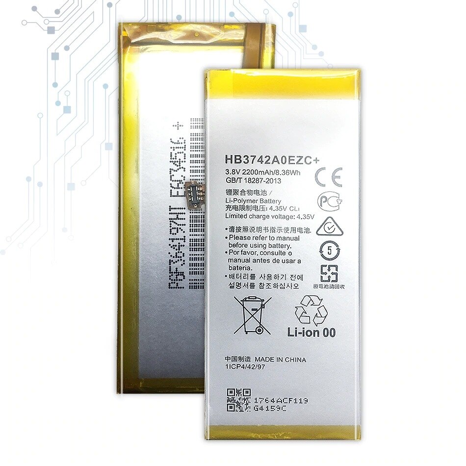 Bateria Para Huawei Ascend P8 Lite Ale-L21, Mpn Original: Hb3742A0Ezc