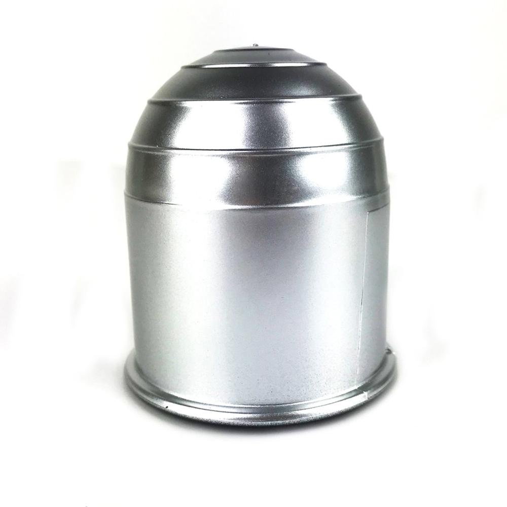50mm Vehicle Car Hitch Cover Chrome Plastic Tow Bar Ball Case