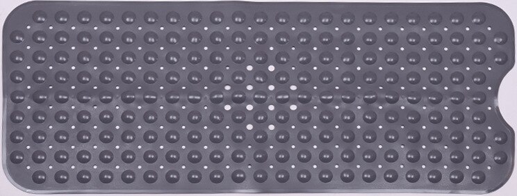 Supply PVC bathroom non-slip mat bath mat, bathroom floor mat, household: Red