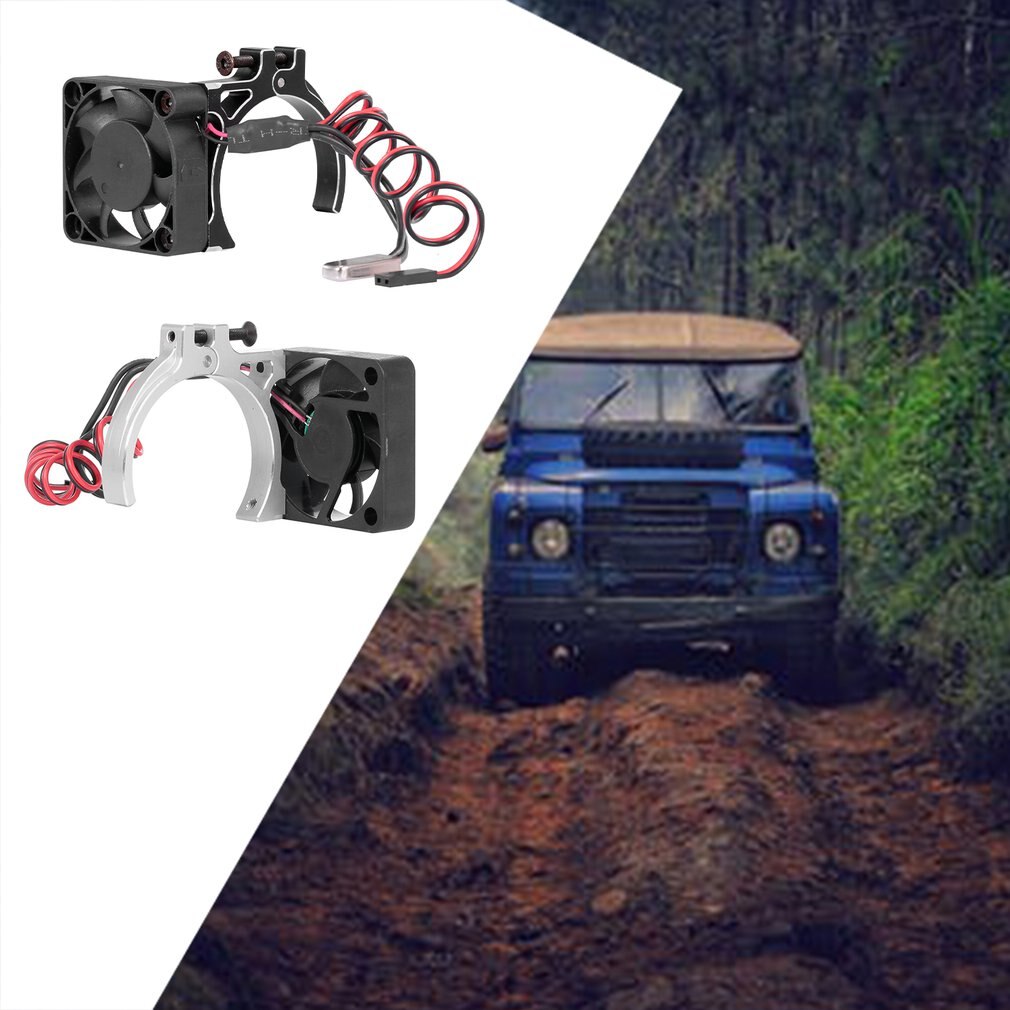 D3 Metalen Clip Radiator Met Temperatuur Sensor Koelventilator Metalen Afstandsbediening Auto Accessoires Voor 4268-4274 Motor