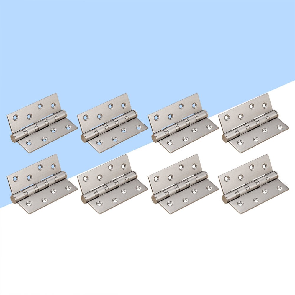 32pcs 1.5 Inch Door Hinge Stainless Steel Flap Hinge Counter Back Flap Backflap Hinge Drawer Butt Hinge (Silver): Silver Silver 8pcs