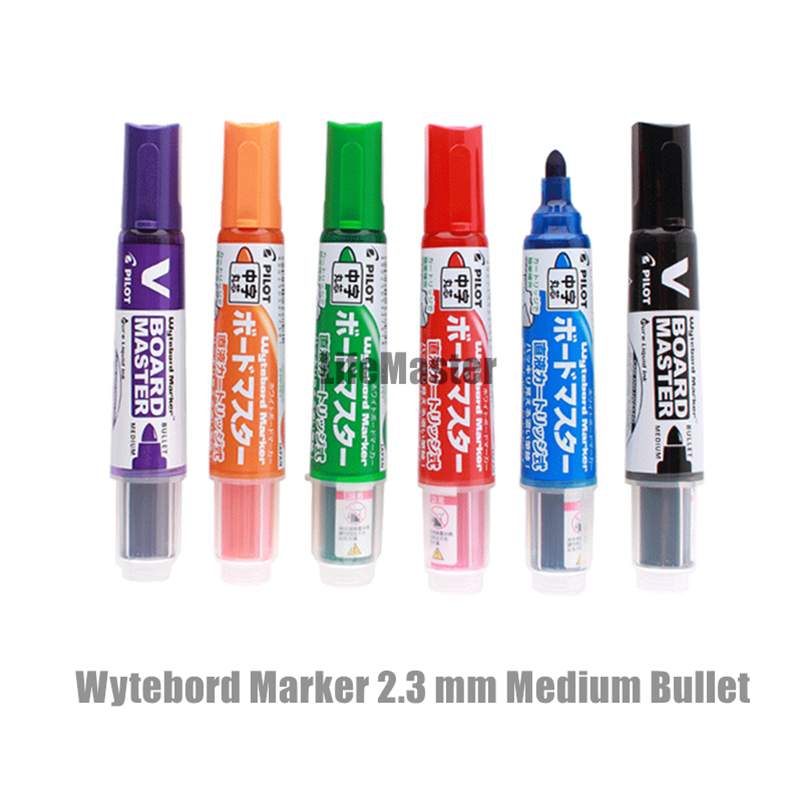 Safe! Pilot Whiteboard Marker 2.3mm (Medium Bullet) Refillable Liquid Ink Wytebord WBMAVBM-M School & Office Supplies