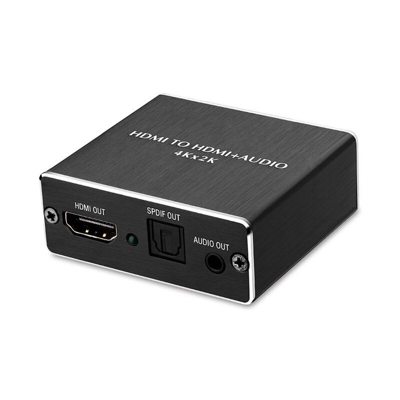 Hdmi O Extractor Hdmi Naar Hdmi En Optische Toslink Spdif + 3.5Mm Stereo O Extractor Converter Hdmi O Stereo O Ext: Default Title