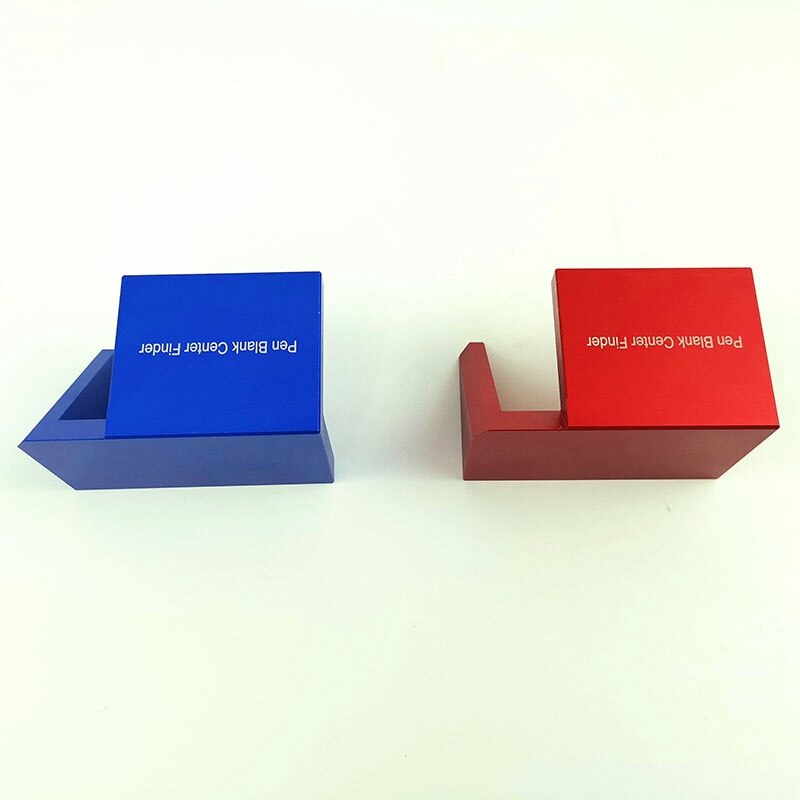 SHGO -45 Degree Angle Drawing Ruler Center Line Marking Pen Line Gauge Woodworking Tools 45x45x75mm