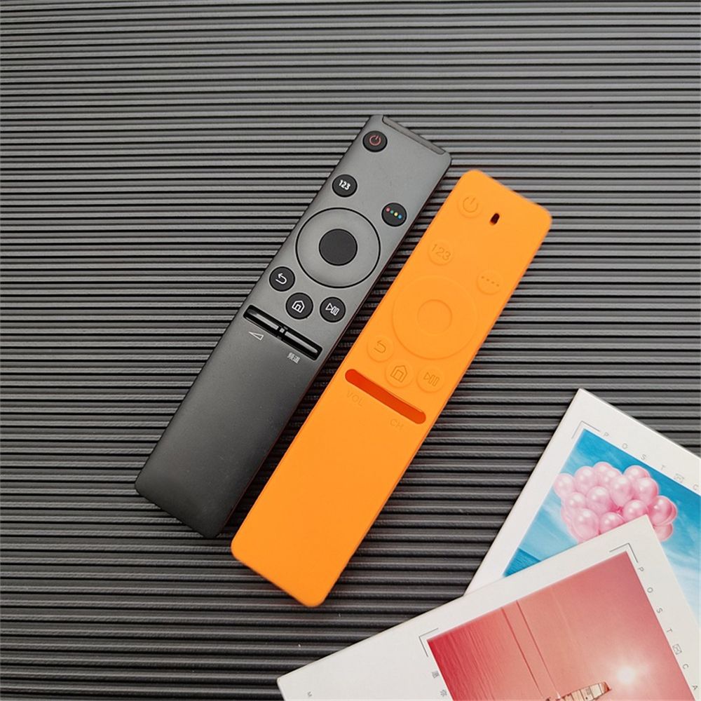 Funda protectora de silicona para mando a distancia de TV Samsung, BN59-01259D, todo incluido: Verde claro