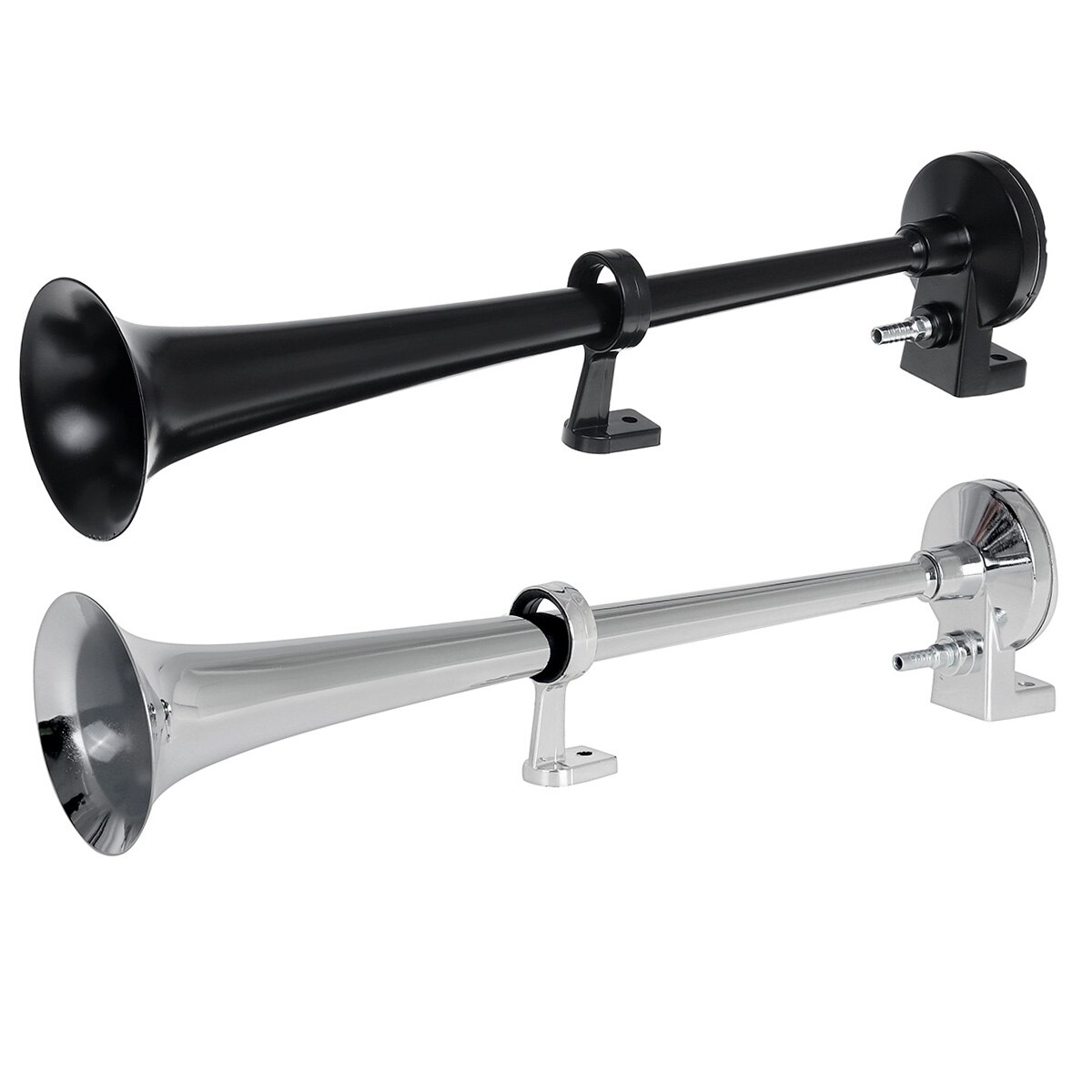 12V Universal Super Loud Air Horn Kit Car Horn Speaker Compressor 17 inch for Truck Boat Train Motorcycle