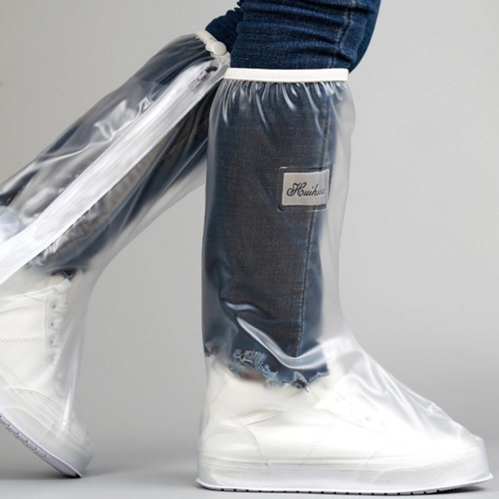 Hoge Buis Universele Waterdichte Verdikte Bodem Reizen Waterdicht En Regendicht Schoen Cover