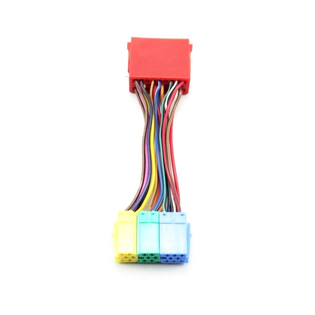 Terminal Male Car CD Auxiliary Cable 3.5MM Jack AUX Adapter For /iPod Connect CD changer, Amplifier for system