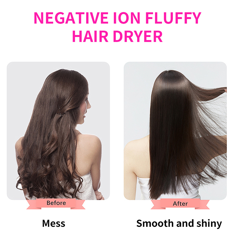 Electric Hair Dryer 3 In 1 Air Comb One Step Hair Dryer And Volumizer Blower Brush Straightening Hairbrush Styling Tool