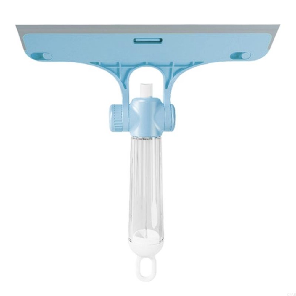 4-in-1 raamreinigingswisser spuitfles siliconen ruitenwisser raamreiniger duurzame huishoudelijke douchewisser borstel schone benodigdheden: Army Green