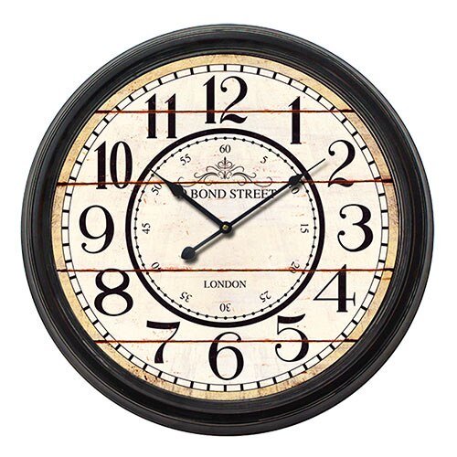 Horloge Murale Hall de Gare Londres Vintage Coconut