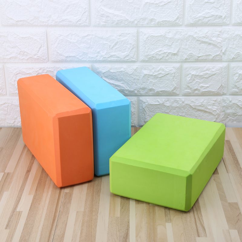 EVA Yoga Block Training Body Shaping Pilates Fitness Foam Brick Stretching Aid Yoga Block Yoga Accessories