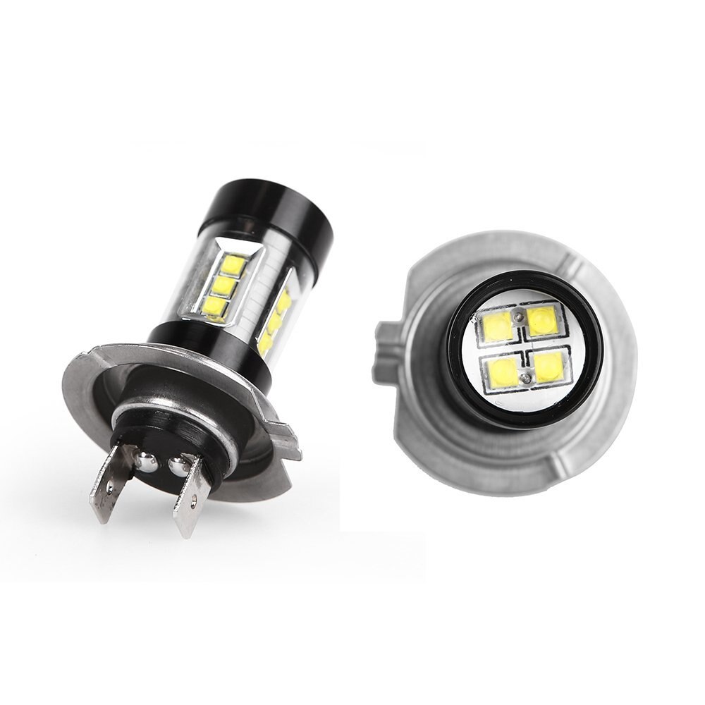 2 x H7 PX26D 6000 K blanc ampoules 80 W CREE Chips... – Grandado