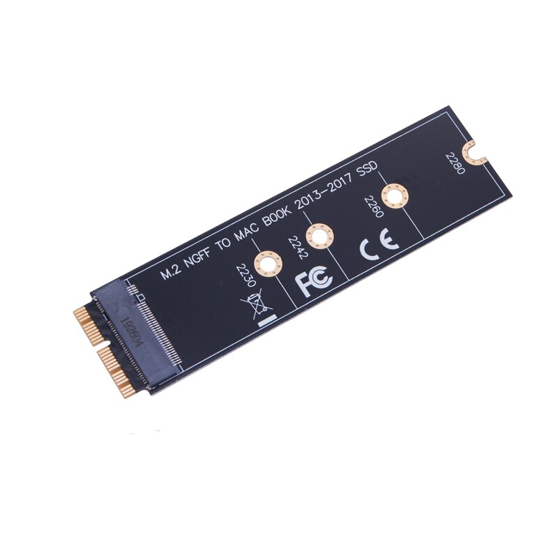 Convertidor de adaptador SSD M.2 NVME para MacBook Air , , , , A1465, A1466 Pro, A1398, A1502, A1419, 2230-2280, NVME/AHCI, M.2