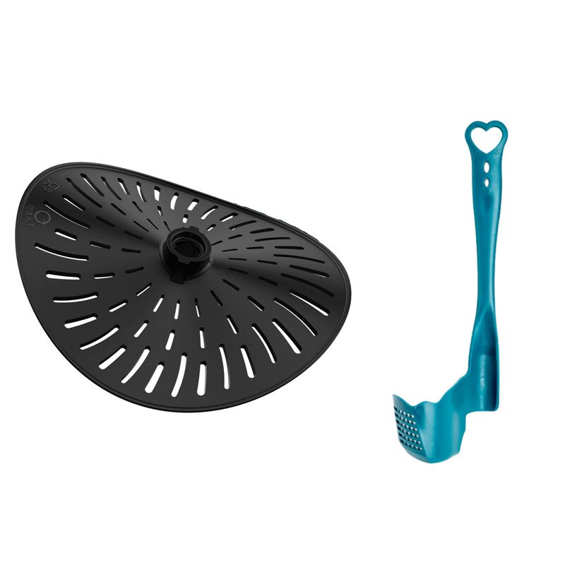 Cubierta protectora de cuchilla adecuada para Lidl, Mr CUISINE, conectar máquina de cocina con juegos de espátula giratoria, 1 ud.: Blue set