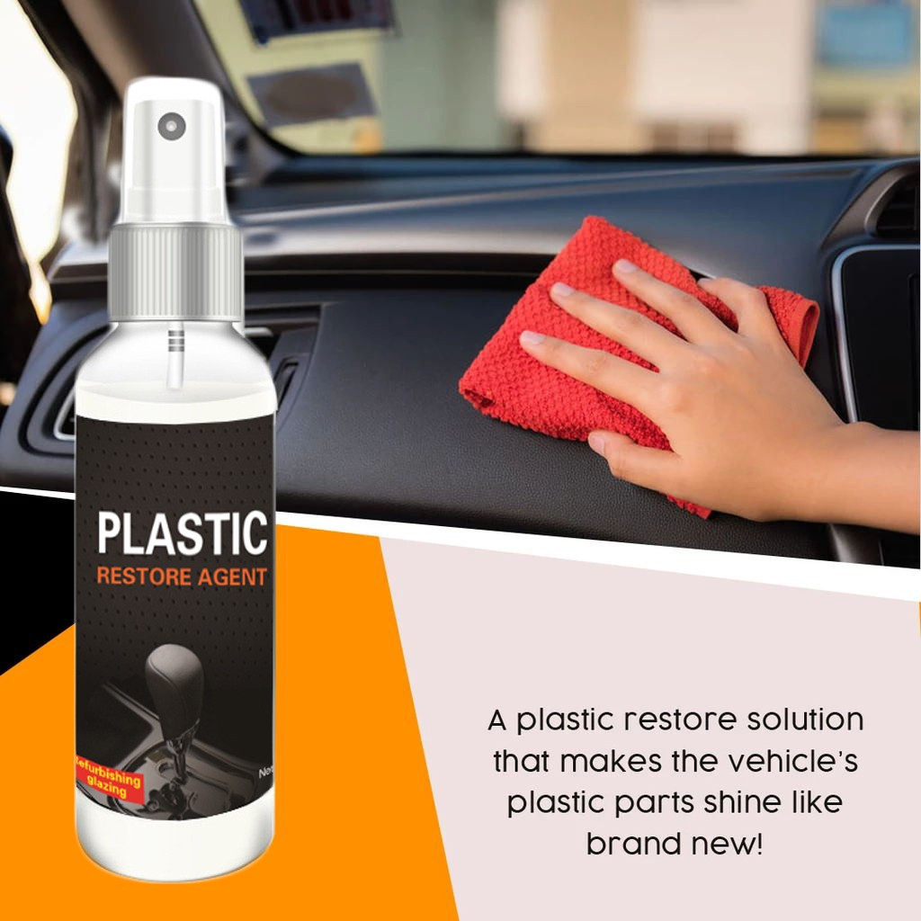 Plastic Onderdelen Loopvlakvernieuwing Agent Automotive Interieur Plastic Deel Loopvlakvernieuwing Coating Plakken Onderhoud Auto Cleaner 30Ml 20Jan10