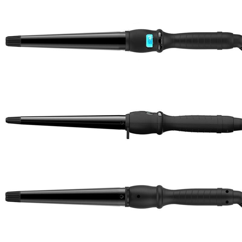 19/25/32mm Ceramic Styling Tools Electric Hair Curling Iron Hair Waver Cone Hair Curler Roller Curling Wand 20#823