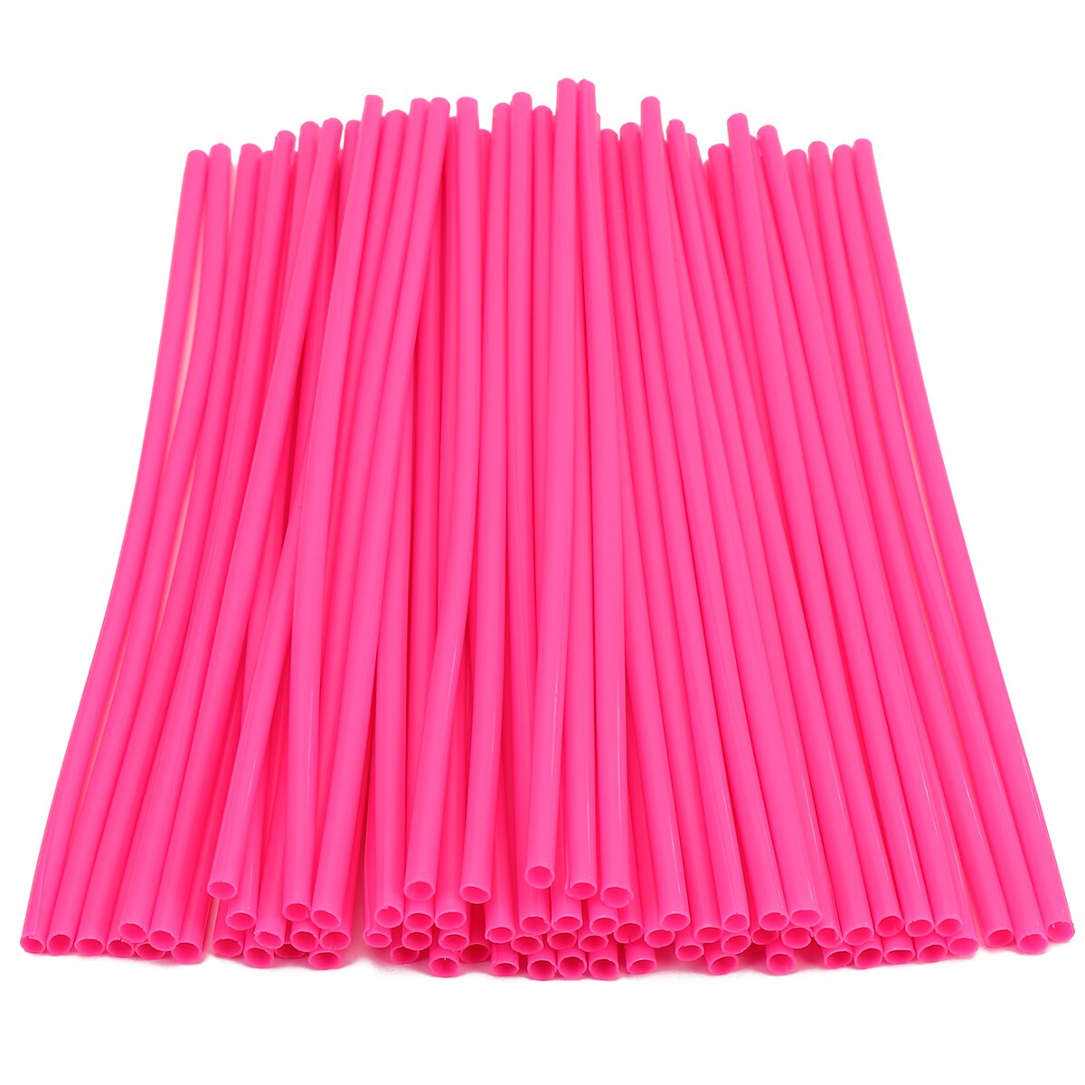 1 Set Bike Spoke Bike Wheel Spoke Reflector Universal Bike Skins Wraps Warning Strip Tape Wheel Decor For Motorbike: Pink