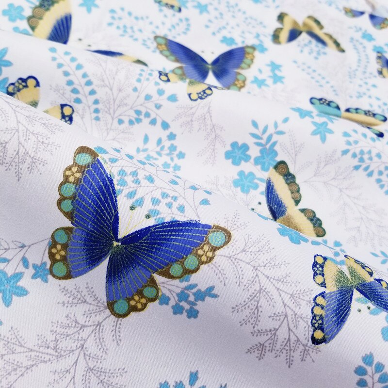 100% algodão lençol de cama para crianças, tecido de algodão, patchwork, costura, acolchoamento, material para bebê e criança