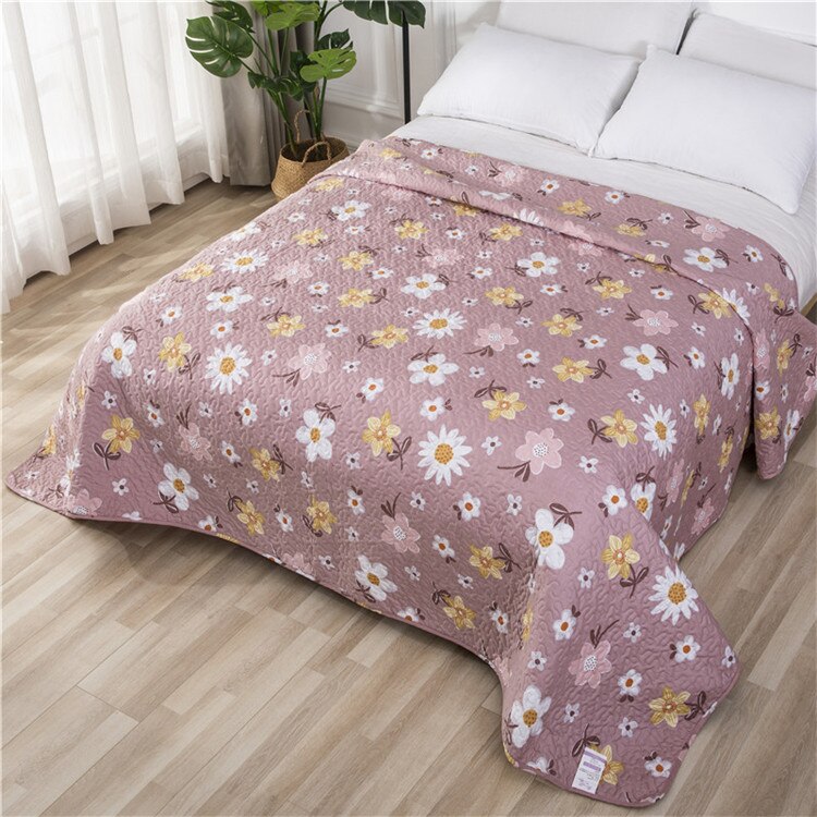 Couvre-lit matelassé en Patchwork à carreaux pour matelas, drap doux d&#39;hiver: Color 10