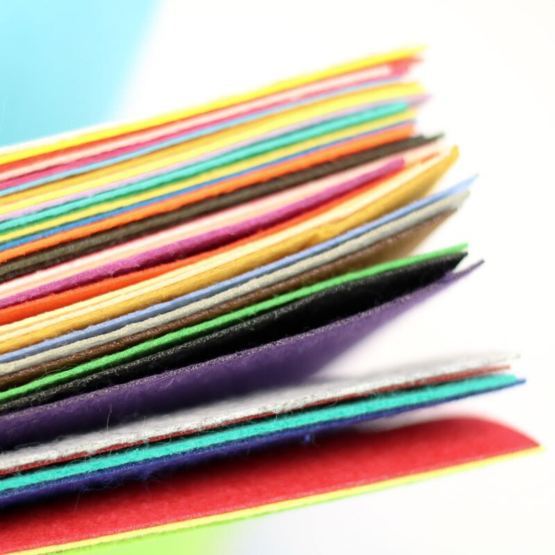 40Pcs 10Cm Diy Ambachten Speelgoed Voor Kinderen Pure Stof Patchwork Naaien Doek Kids Cartoon Arts Handwerk Decoratie Educatief