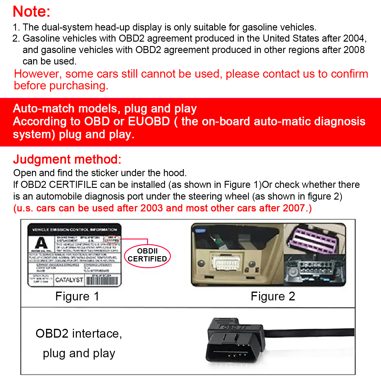 P8/P10/B1 Neue Multifunktions OBD2 + GPS Bordcomputer RPM Turbo Öldruck Wassertemperatur GPS Tachometer Kopf-hoch-Anzeige
