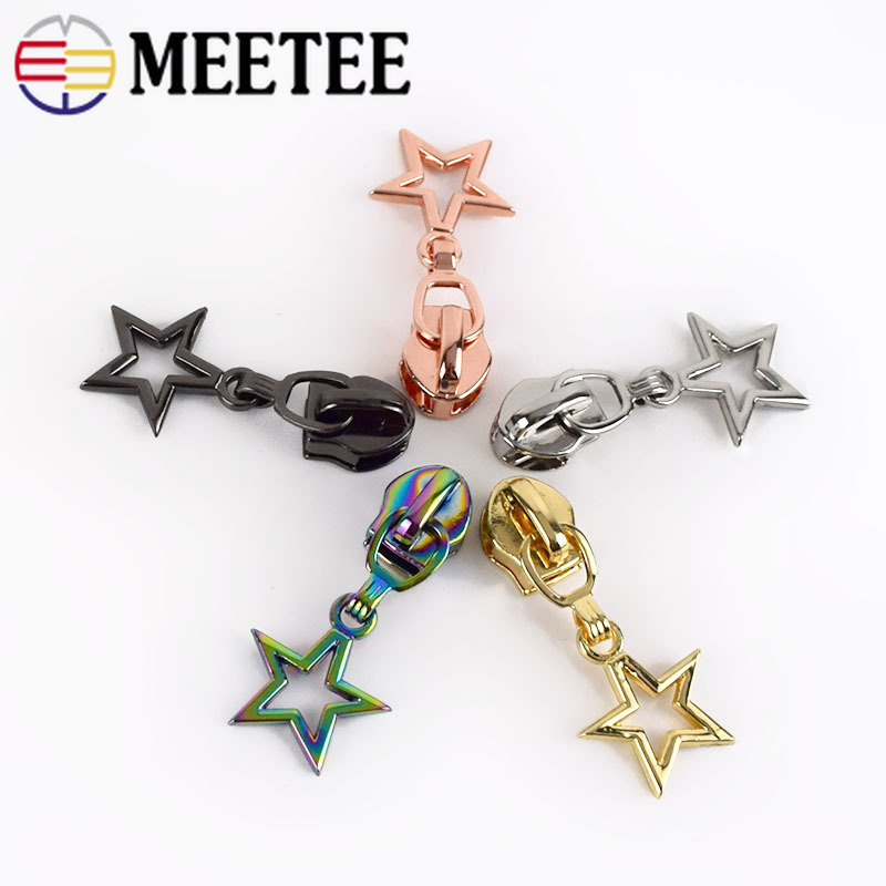 5 sztuk suwaki z zamkiem błyskawicznym dla 5 # nylonowy zamek torba kieszeń główna część suwaka zamek błyskawiczny zestawy naprawcze wymiana DIY akcesoria robić szycia