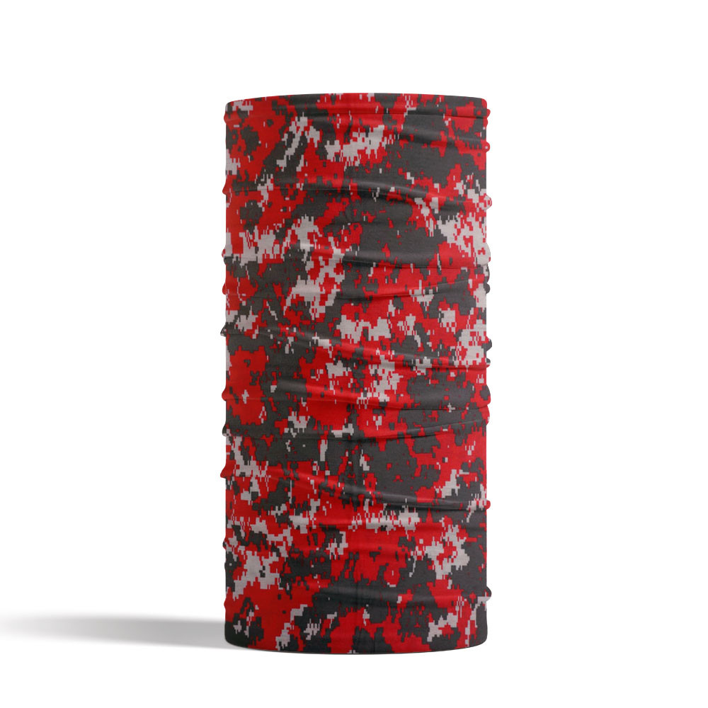Fashion16-mascarilla de camuflaje urbana, Bandana de Color azul claro para senderismo, protección multifuncional para el cuello, polainas