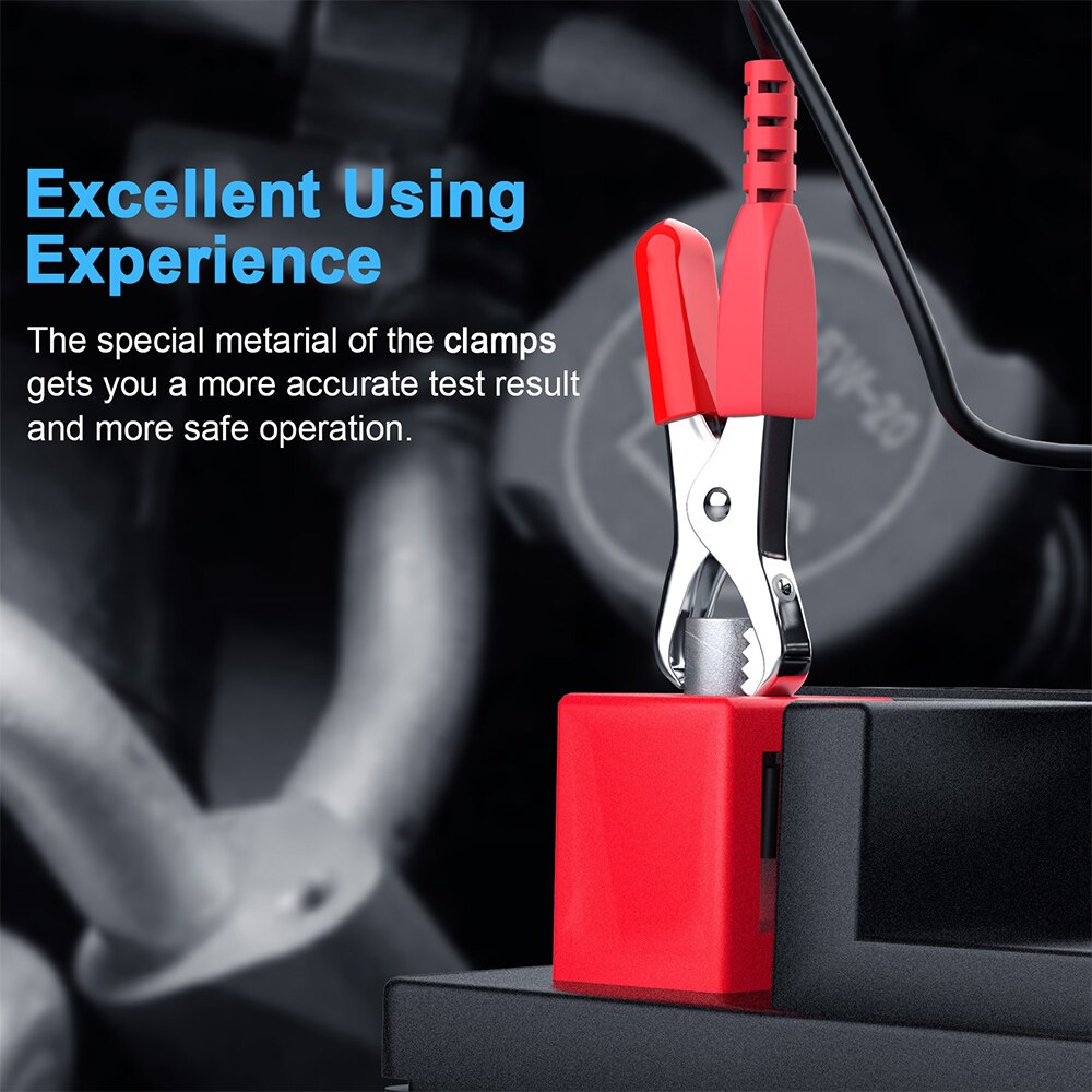 Ancel BT500 Auto Batterij Tester Draadloze Elektrische Circuit Zwengelen Test Android Ios Opladen Test Batterij Analyzer OBD2 Scanner