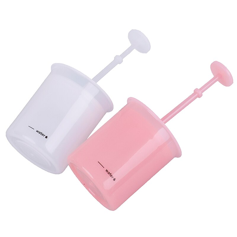 Portable Foam Maker Facial Cleanser White Pink Body Wash Bubble Maker Makeup Face Care Tool Foam Cup