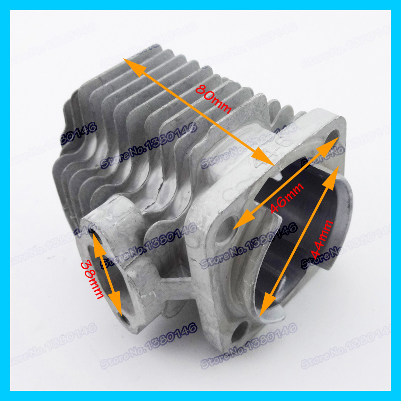 44mm Cyinder Piston kit set For 49cc 2 stroke engine Mini Moto Dirt ATV Quad Pocket Bikes Minimoto Motorcycle Motorbike Parts