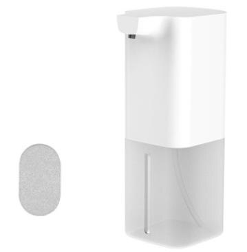 Hjem hotel smart sensor sæbedispenser antibakteriel håndrensning automatisk induktion skum håndvask usb opladning: Hvid