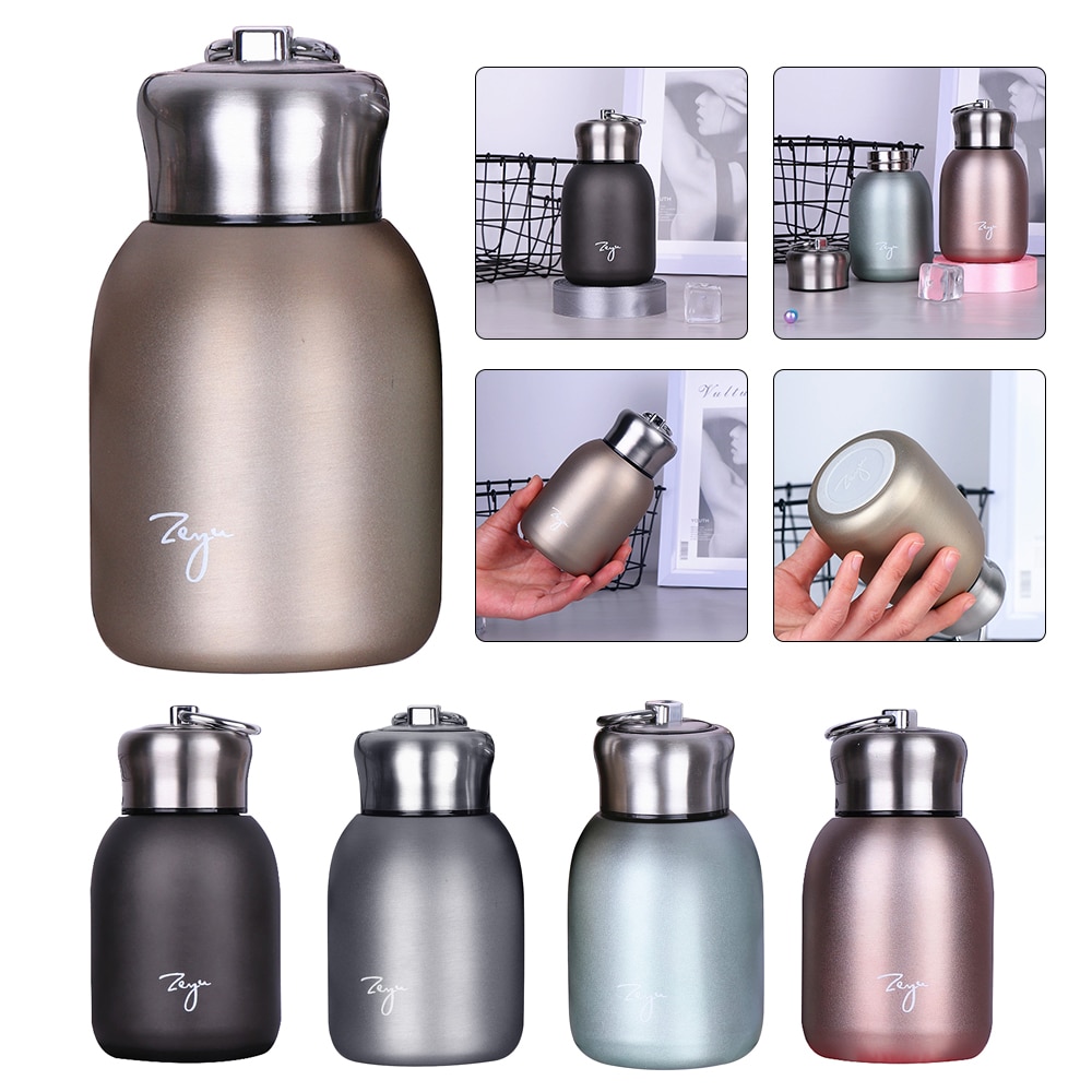 Mini Rvs Thermosflessen Thermos Cup Koffie Thee Melk Mok Thermo Fles Thermocup Travel Flessen 300 Ml