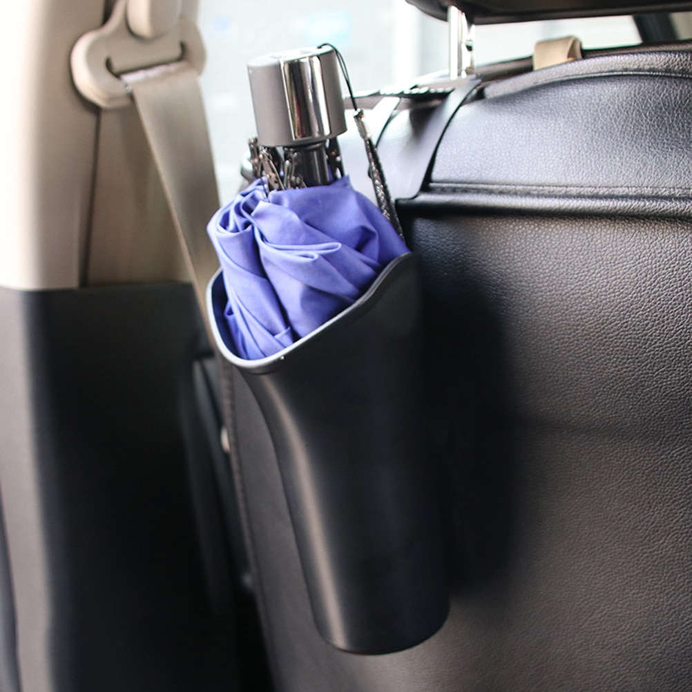 2 uds. Cubo de almacenamiento multifuncional plegable paraguas cubo asiento trasero del coche paraguas de almacenamiento cubo accesorios del coche