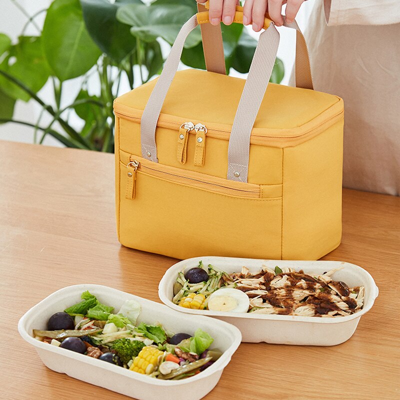 Waterdichte Lunch Tas Kids School Bento Tote Kantoor Vrouwen Voedsel Thermische Pouchs Outdoor Camping Picknick Fruit Snack Organiseren Handtas