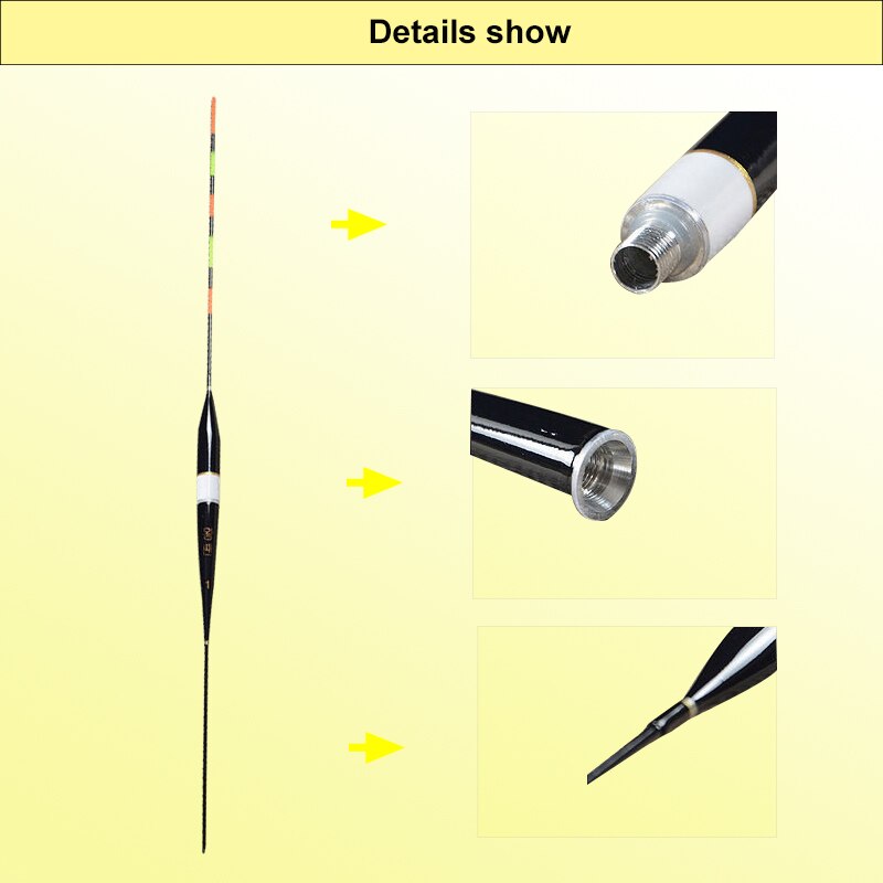 1 Pc Lichtgevende Elektronische Vlotter Led Fishing Float Elektrische Flotador Licht + Batterij Diepe Water Boei Visgerei