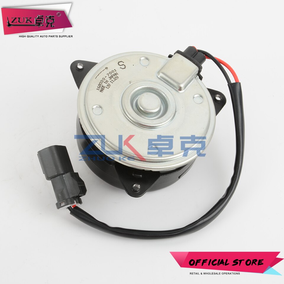 ZUK-Motor de ventilador de refrigeración, condensador de aire AC para HONDA ODYSSEY RB1, 2.4L, 2005 ACCORD, CM4, CM5, 2.0L, 2.4L, 2003-2007 OE #38616-RAA-A01