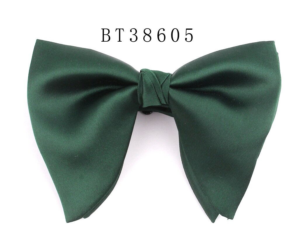 La boda de pajarita de Color para los hombres y las mujeres mariposa damas arco nudo de corbata de lazo de satén corbatas padrinos: BT38605