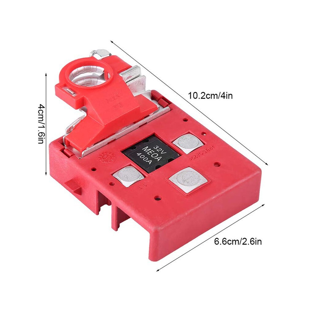 Positive Battery Terminal Car Caravan 32V 400A Quick Release Fused Battery Distribution Terminals Clamps Connector