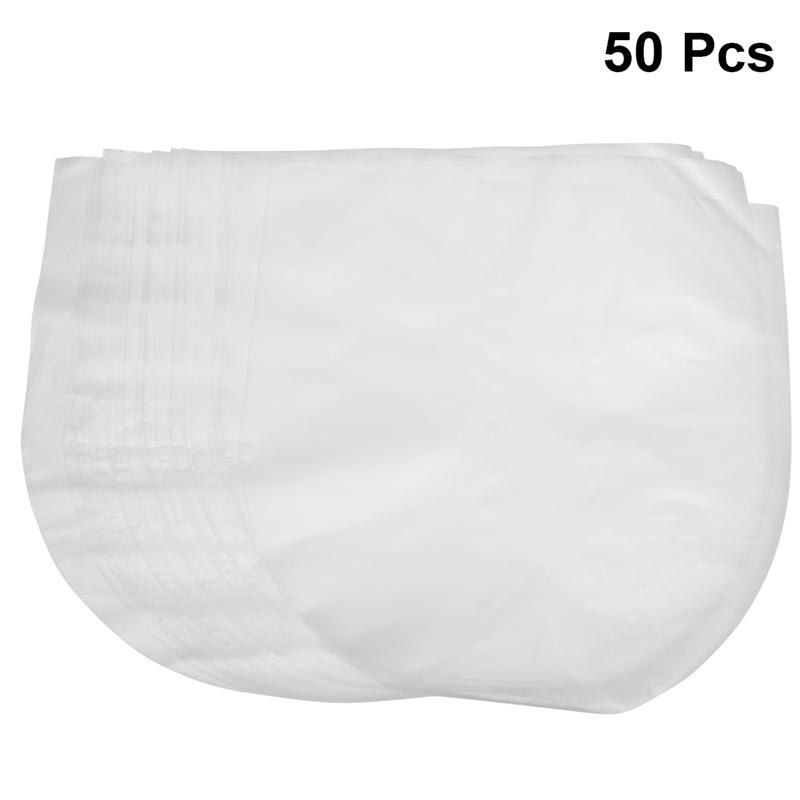 50PCS CD Protecter LP Record Plastic Bag Vinyl Record Clear Cover Container CD Inner Bag Compatible Vinyl Record Protective Bag