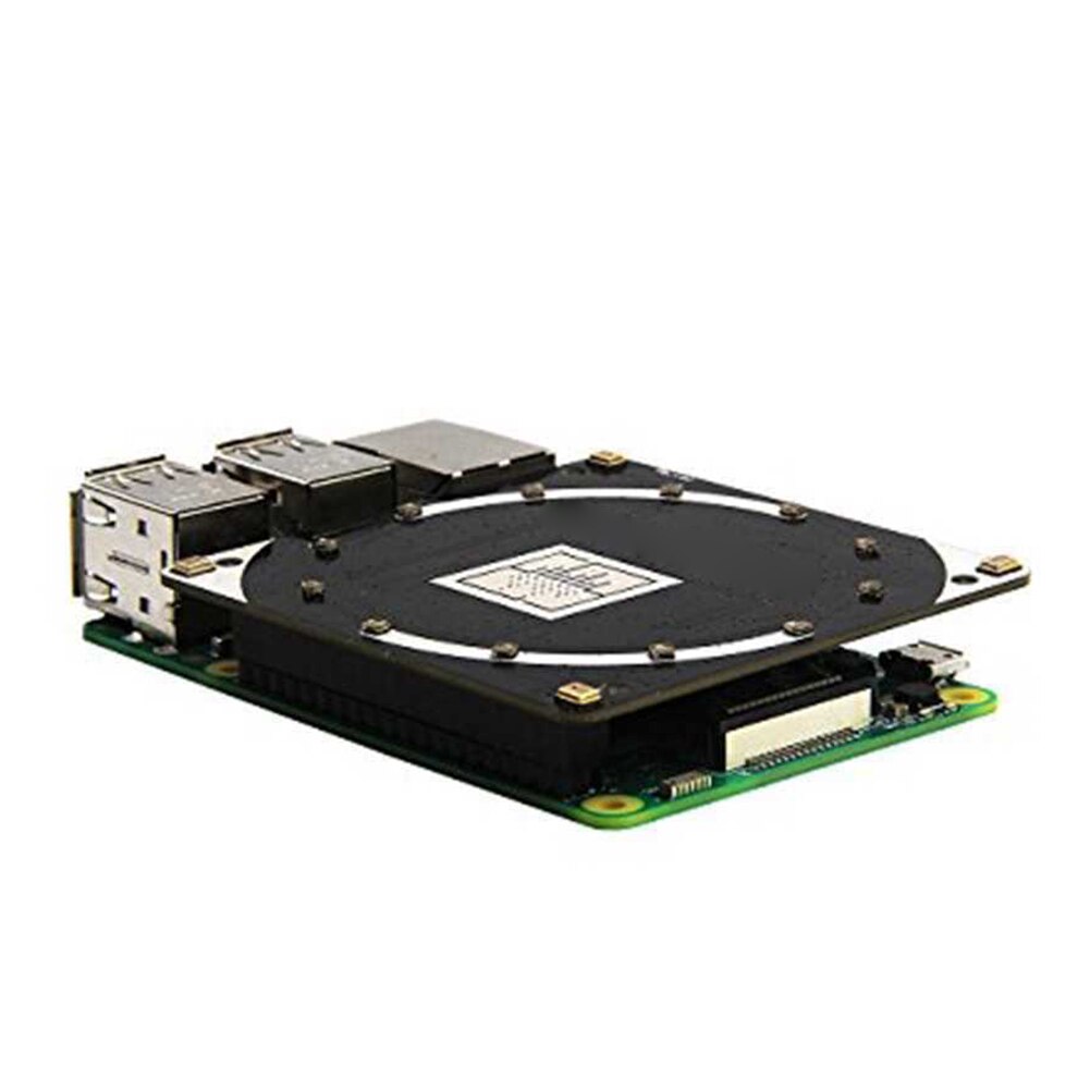 Expansión compacta placa Mini Programable RGB LED AI Quad micrófono AC108 componente práctico ReSpeaker de voz inteligente 4 Mic Array