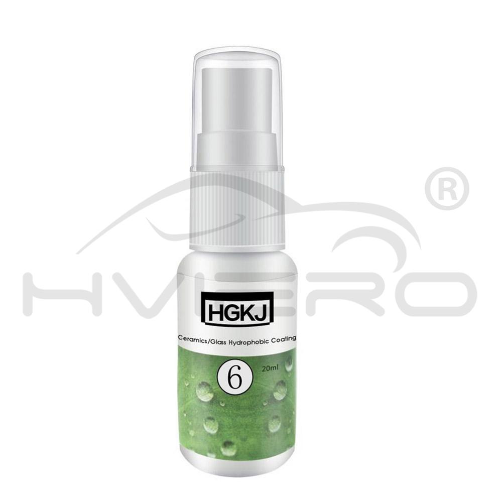 HGKJ-6 Hydrophobic Coating Anti Scratch Auto Paint Sealant Care Polishing Spot Rust Nano Ceramic Coating Car Care Paint Cleaner: 20ml