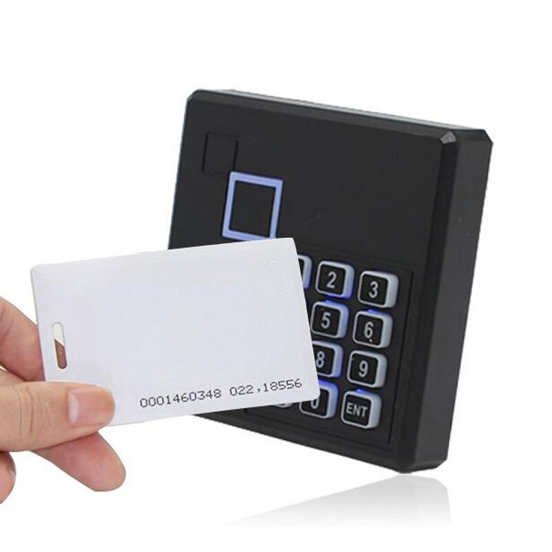 Proximity Rfid Id Card Door Access Control Keypad Reader 125KHz Wiegand 26 Bit Color Black
