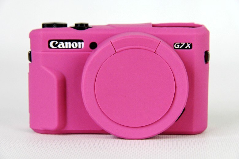 Étui pour appareil photo pour Canon G7X/G7X Mark II sac photo en Silicone housse de protection du corps