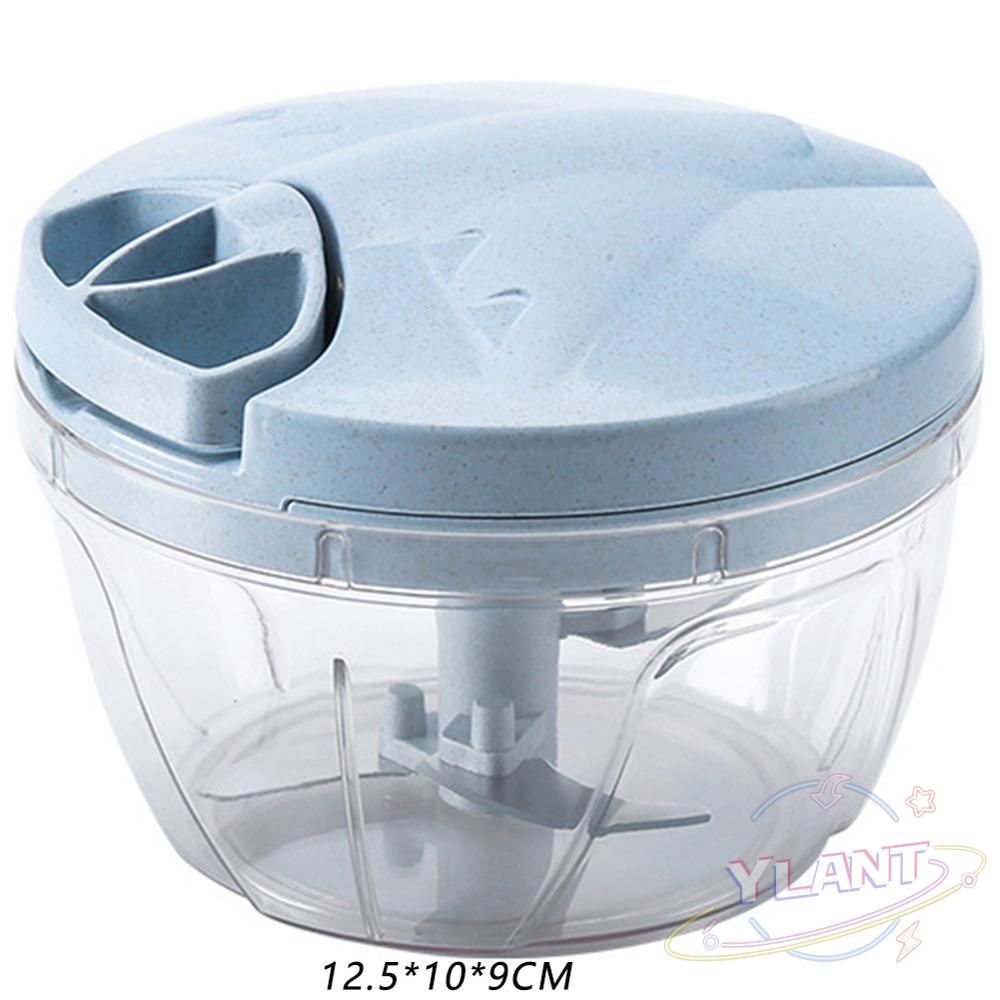 Manual Fruit Vegetable Chopper Hand Pull Food Cutter Onion Nuts Grinder Mincer Shredder Multifunction Kitchen Gadgets: 125mmx100mmx90mm