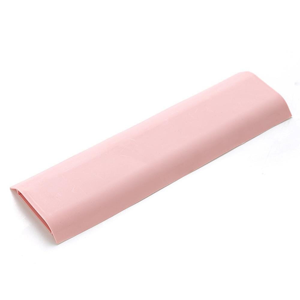 Gulv kabelbeskytter deksel kabel ledning organisator vegg wire feste klemme ledning wire saver deksel for fortau i hjemmet og kontoret: Rosa