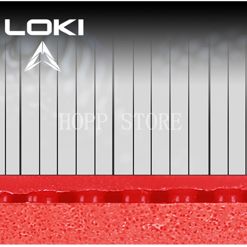 LOKI ARTHUR CHINA Table Tennis Rubber (Super Sticky) Original WANG HAO LOKI ARTHUR Ping Pong Sponge