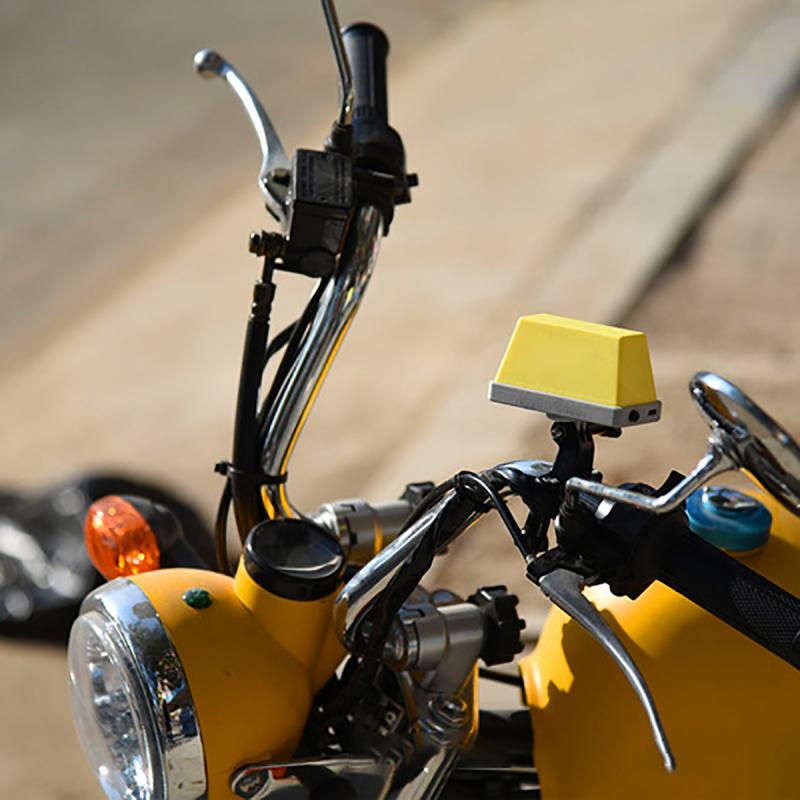 Accesorios para casco de motocicleta, luz LED para señal de TAXI, Kit de decoración con indicador recargable por USB, producto para Motocross