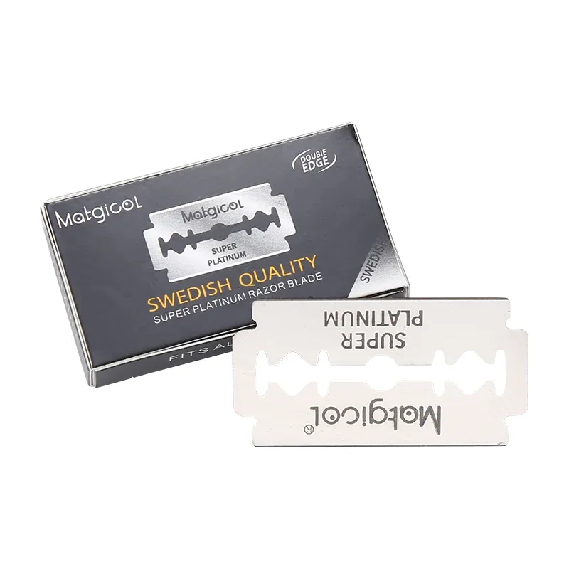 10-100pcs razor blades double-edged blades, manual old-fashioned razor shaving and facial hair removal razor manual razor blades